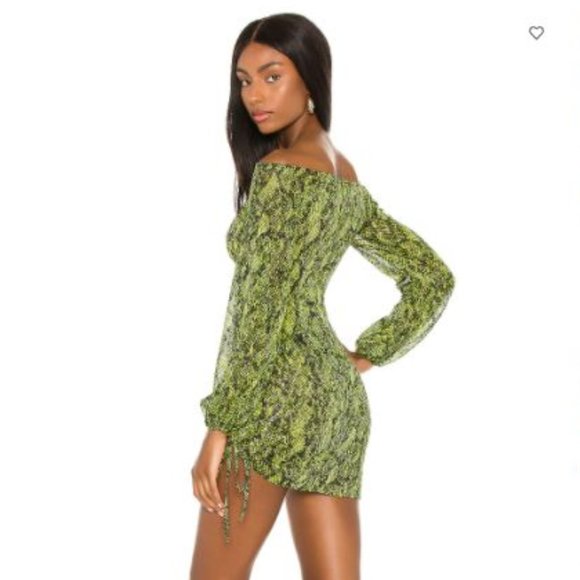 🐍MICHAEL COSTELLO x REVOLVE Lola Mini Dress🐍 - Picture 3 of 4